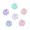 Resin Imitation Pearl Bead Caps RESI-N036-02A-2