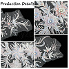Polyester Acrylic Rhinestones Applique embroidery ABS Sequins FIND-WH20019-165A-05-5