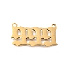 304 Stainless Steel Pendants STAS-D382-04I-G-1