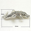 Alloy Rhinestone Links connectors ALRI-H316-M-2