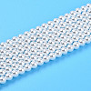 Baking Painted Pearlized Glass Pearl Bead Strands HY-N002-3mm-A12-2