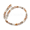 Electroplate Glass Beads Strands EGLA-P065-02A-03-2