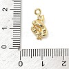Brass Micro Pave Cubic Zirconia Pendants LS-KK-I380-19G-3