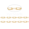 Handmade Golden Brass Enamel Link Chains CHC-M021-66A-08-2