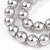 Baking Painted Pearlized Glass Pearl Bead Strands HY-N002-6mm-A03-4