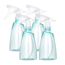 Transparent Plastic Trigger Squirt Bottles AJEW-GA0001-10