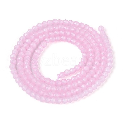 Imitation Jade Glass Beads Strands GLAA-T028-2mm-11E-1