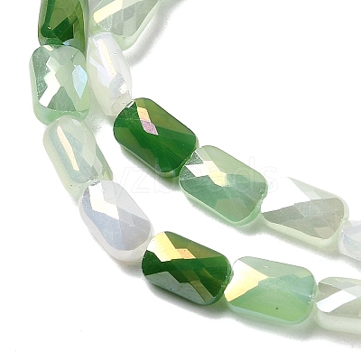 Electroplate Glass Beads Strands EGLA-P065-02A-07-1