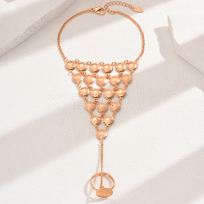Vintage Classic Brass Ring Bracelets for Women LD2597-4-1