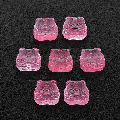 Transparent Glass Beads GLAA-T022-22-D05-1