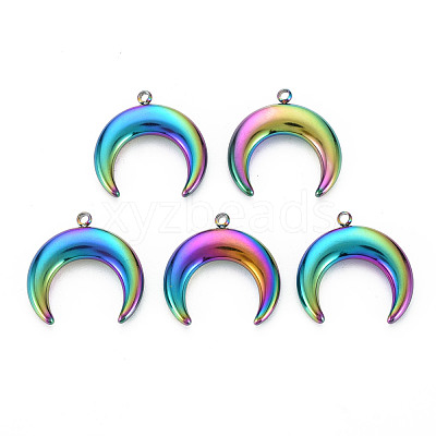 201 Stainless Steel Pendants STAS-S119-051B-01-1