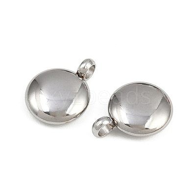 304 Stainless Steel Charms STAS-M017-14A-P-1-1