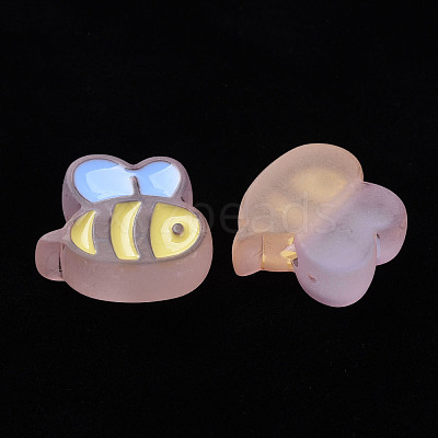 Transparent Acrylic Beads MACR-S374-06B-06-1