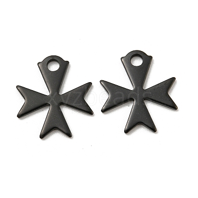 Ion Plating(IP) 304 Stainless Steel Charms STAS-C043-49B-1