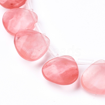 Watermelon Stone Beads Strands G-G821-08A-1
