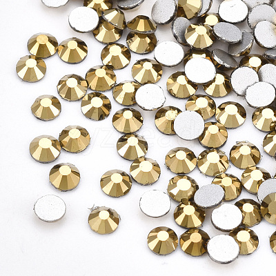 Glass Rhinestone Flat Back Cabochons RGLA-S002-04SS-32-1