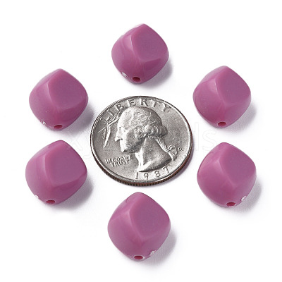 Opaque Acrylic Beads MACR-S373-137-A12-1