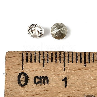 Glass Rhinestone Cabochons GLAA-A018-4mm-001-1