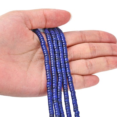 Synthetic Turquoise Beads Strands TURQ-G110-4x2mm-05-1