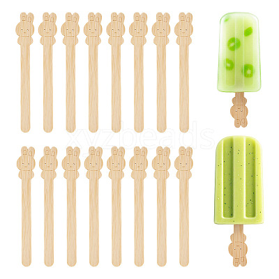 50Pcs Wooden Cakesicle Sticks AJEW-TA0018-01B-1