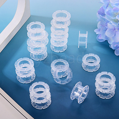 20Pcs Plastic Sewing Thread Spool ODIS-TA0001-12-1