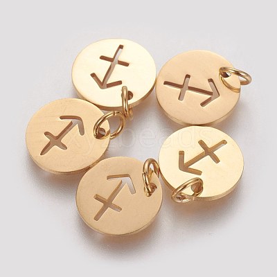 304 Stainless Steel Charms STAS-Q201-T445-9G-1