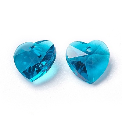 Romantic Valentines Ideas Glass Charms G030V10mm-14-1