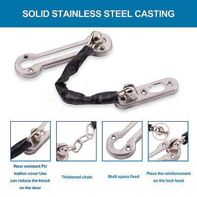 Stainless Steel Swing Bar Door Lock LS-SW-TAC0002-02E-1