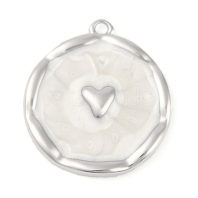 Brass Enamel Pendants KK-L219-22P-1