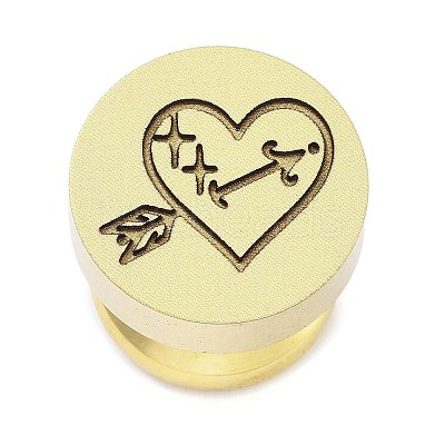Constellation Golden Tone Wax Seal Brass Stamp Heads LS-STAM-P002-02G-06-1