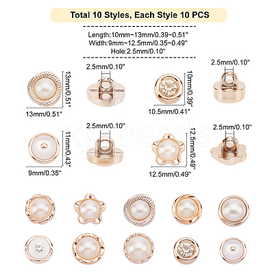 1-Hole Plastic Buttons BUTT-WH0020-11-1