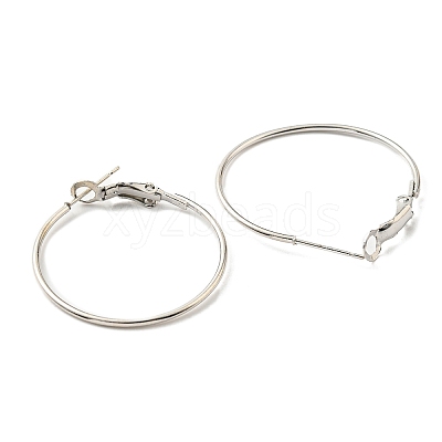 Iron Huggie Hoop Earring Findings IFIN-E025-01C-P-1
