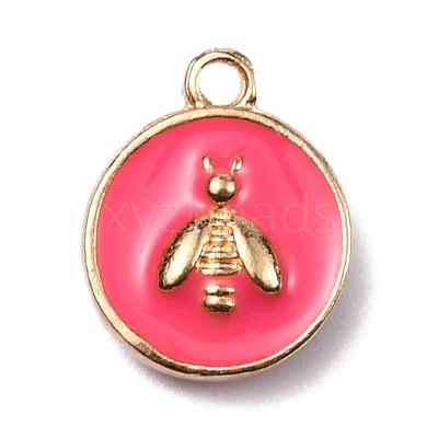 Alloy Enamel Charms FIND-WH0099-57E-1