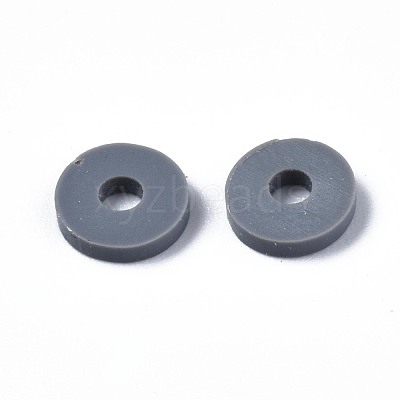 Handmade Polymer Clay Beads Strands CLAY-R089-6mm-T02B-27-1