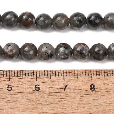 Natural Fluorescent Syenite Rock(Glow under UV Light) Beads Strands GG-NH0012-A01-6mm-1