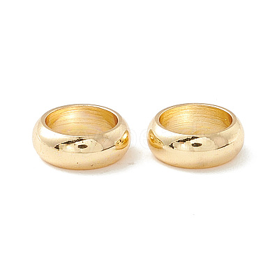201 Stainless Steel European Large Hole Beads X-STAS-M294-03G-03-1