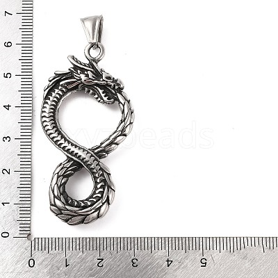 316 Surgical Stainless Steel Big Pendants STAS-Z073-49AS-01-1