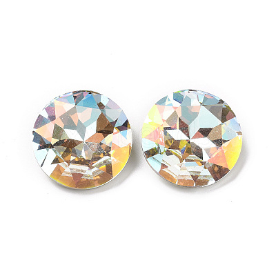 Light AB Style K9 Glass Rhinestone Cabochons RGLA-J033-E-001LA-1