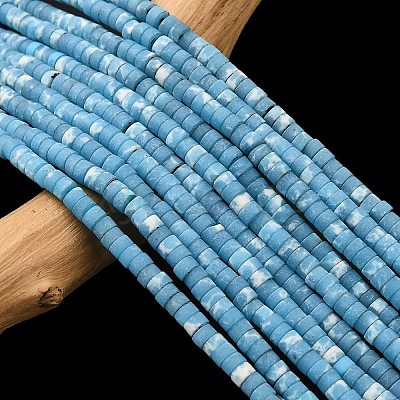 Dyed Synthetic Imperial Jasper Beads Strands G-Z089-A03-F-1
