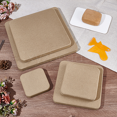 5Pcs 5 Styles MDF Wood Boards DIY-UN0007-33-1