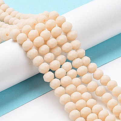 Glass Beads Strands EGLA-A034-P2mm-MD05-1