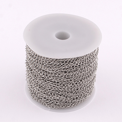 Tarnish Resistant 304 Stainless Steel Curb Chains CHS-Q001-11A-1