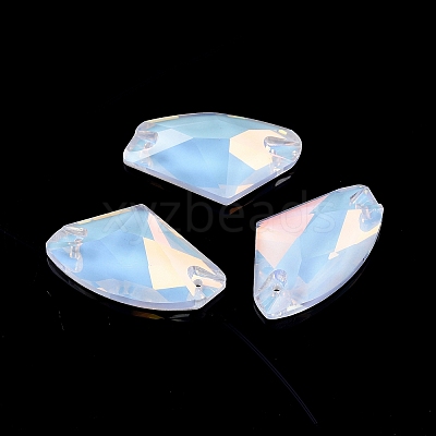 Mocha Effect Axe Shape Sew on Rhinestone RGLA-C001-01D-001AM-1