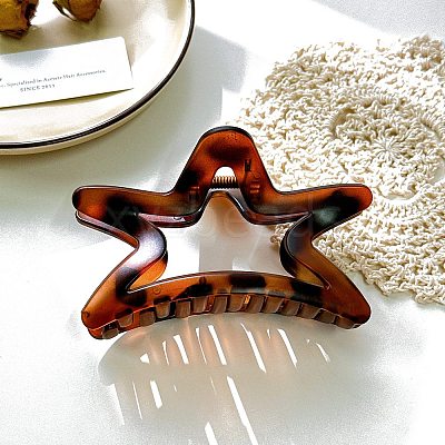 Cellulose Acetate Claw Hair Clips X-PW-WGD215B-01-1