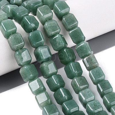 Natural Green Aventurine Beads Strands G-Q608-10H-1