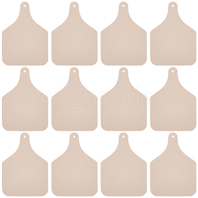 Leather Label Tags AJEW-CL0003-23B-1