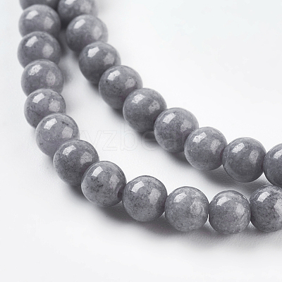 Natural Mashan Jade Beads Strands DJAD-4D-29-1