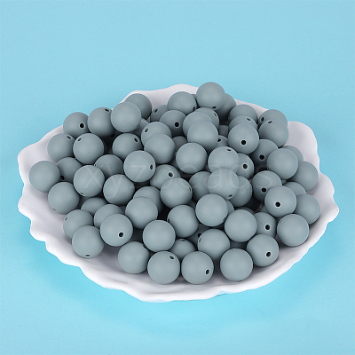 Round Silicone Focal Beads LS-SI-JX0046A-43-1