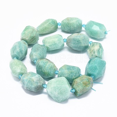 Natural Amazonite Beads Strands G-F632-46-1