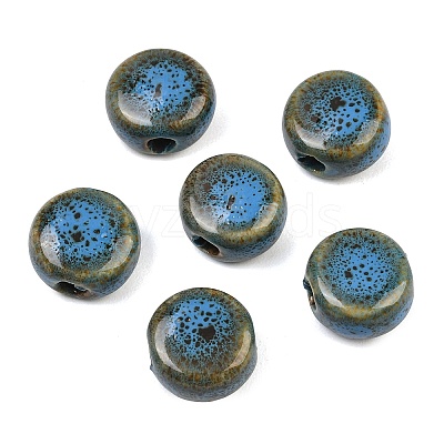 Handmade Porcelain Beads PORC-Q185-12mm-1-1
